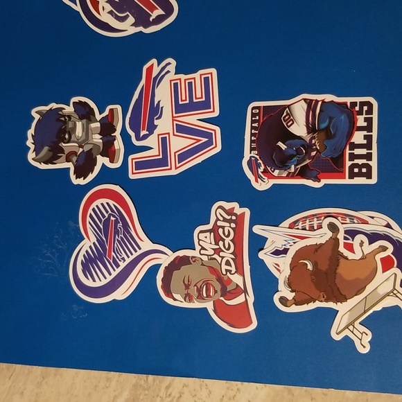 New Buffalo Bills stickers - Picture 3 of 3